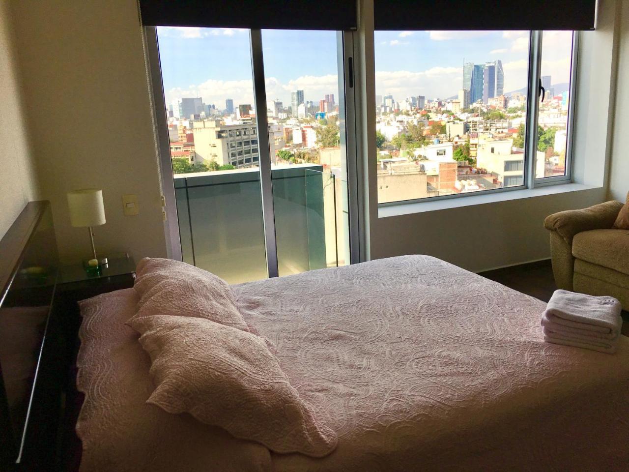 Napoles Condo Suites Kota Meksiko Bagian luar foto
